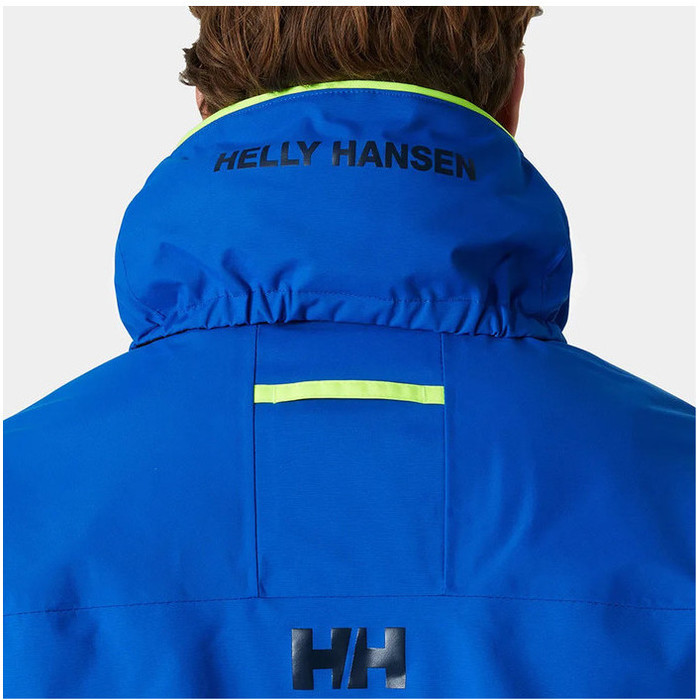 2023 Helly Hansen Mnner 3.0 Pier Coastal Segeljacke & Pier Latzhosen Kombi-Set 3417733961 - Blau / Black